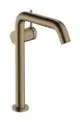 Hansgrohe-HG-Tecturis-S-Einhebel-Waschtischmischer-240-Fine-CoolStart-EcoSmart-fuer-Aufsatzwaschtische-mit-Push-Open-Ablaufgarnitur-Brushed-Bronze-73370140 gallery number 1